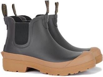 Barbour Storm Chelsea Rain Boot in Brown at Nordstrom Rack, Size 10