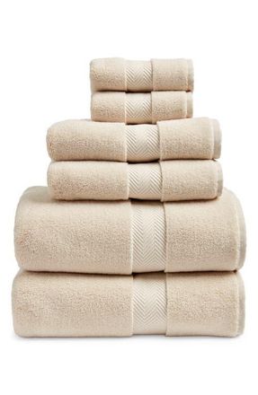 Nordstrom Organic Hydrocotton 6-Piece Towel Set $144 Value in Beige Oatmeal at Nordstrom, Size 6 Piece Set