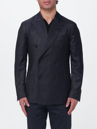 Lardini Blazer a doppiopetto in misto lana
