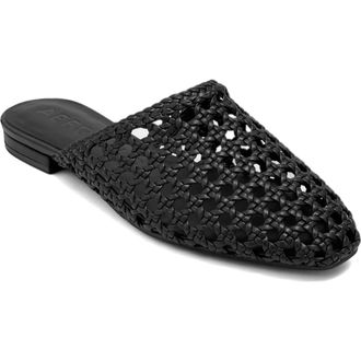 Aerosoles Assia Woven Mule in Black Open Woven at Nordstrom Rack, Size 5.5