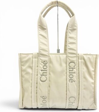 Chlo&eacute; Light Beige Tote Bag (Pre-Owned)