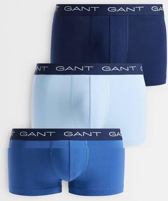 GANT Confezione da 3 boxer aderenti blu
