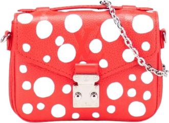 Louis Vuitton Pre-owned Mini Bag - Dames - Vintage Mini Tas - Rood - ONE Size - Leer - Vintage
