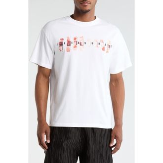 Pleasures Wounded Graphic Print T-Shirt in White at Nordstrom, Size Xx-Large
