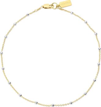 Set & Stones Austen Anklet in Gold at Nordstrom, Size 9.25