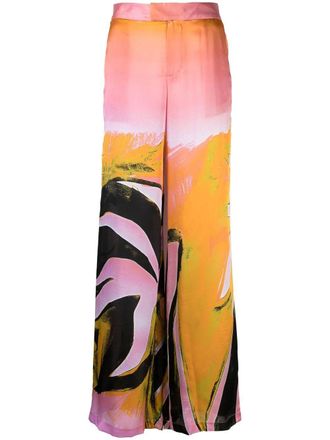 Louisa Ballou Womens Trousers yellow