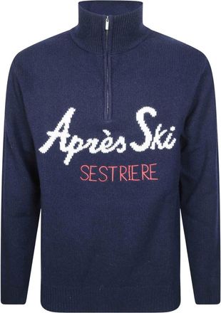 MC2 Saint Barth Maglia Buck - - Knitwear - Uomo - Blu - L