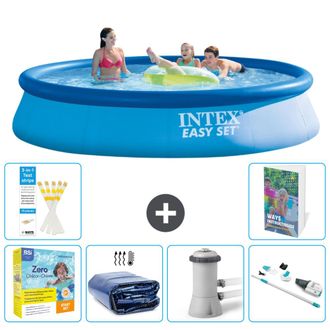 Intex Piscina Easy Set Redonda - 396x84 Cm - 7-piezas S39