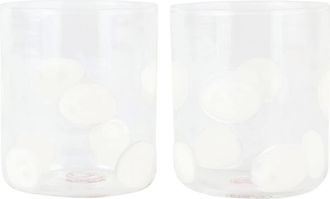Vietri Drop White Double Old Fashioned Glass at Nordstrom