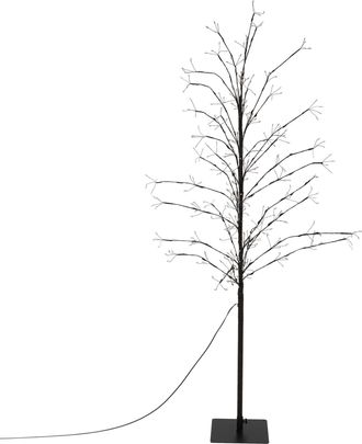 Koopman Ecd Germany &Aacute;rbol Led 150 Cm Con 360 Led Blanco C&aacute;lido Luces Con Temporizador Para Interior Y Exterior Ip44 Iluminaci&oacute;n Para Con Ramas Flexibles Decor