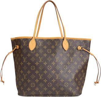 Louis Vuitton Brown Monogram Canvas Tote Bag (Pre-Owned)
