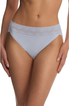 Natori Bliss Perfection One Size French Cut Briefs in Frosted Sky at Nordstrom