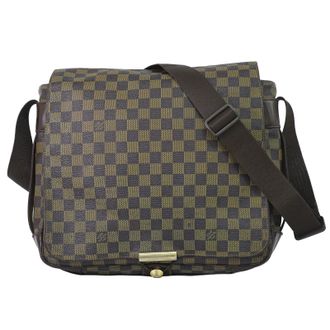 Louis Vuitton Bastille Damier Brown Canvas Handbag (Pre-Owned)