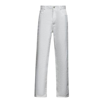 Balenciaga Dames, Jeans, Wit, Maat: XS Katoen