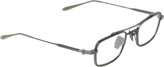 Akoni Accessoires, Heren, Zwart, ONE Size, Titanium Brilmontuur met Metalen Frame