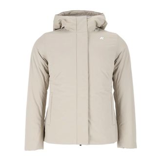 K-Way Lil Twill Soft Beaver Corto - - Jackets - Donna - Beige - XS