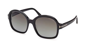 Tom Ford FT1034 HANLEY 01B Womens Sunglasses Black Size 57