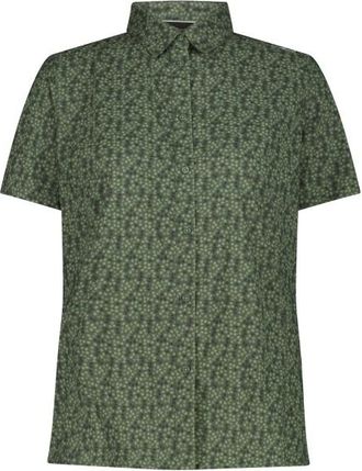 F.lli Campagnolo Shortsleeve Shirt with Pattern Bluse f&uuml;r Damen | oliv