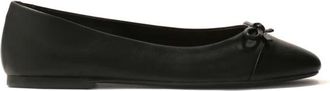 Kazar Zwarte veelzijdige leren ballerinas - Dames - Ballerinas - Zwart - 36 EU - Leer - Schoenen