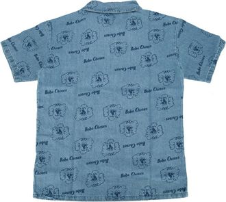 Bobo Choses Boys Over Shirt Blue Organic Cotton