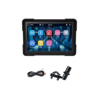 OEM Pantalla De Navegaci&oacute;n Gps Port&aacute;til Para Motocicleta De 5 Pulgadas, Resistente Al Agua Ip67, Carplay Inal&aacute;mbrico, Android Auto, Reproductor Mp5