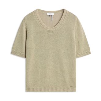 Cinque Ronde hals gebreid - Dames - Ronde hals truien - Beige - XL - Truien & Vesten
