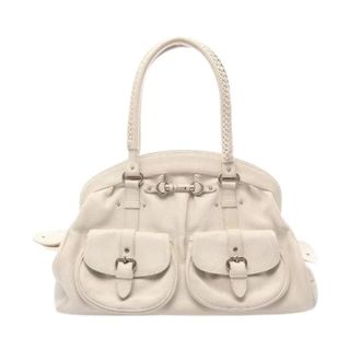 Dior Pre-owned My Dior Leren Handtas - Dames - Pre-owned - Wit - Maat: ONE Size Leer