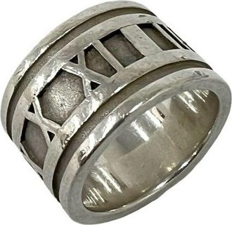 Tiffany & Co. Silver Silver 925 Band Ring (Pre-Owned)