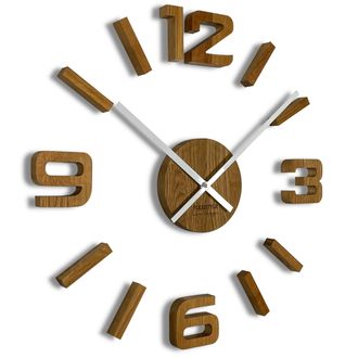OEM Reloj De Pared De Madera De Roble Eko De 75 Cm