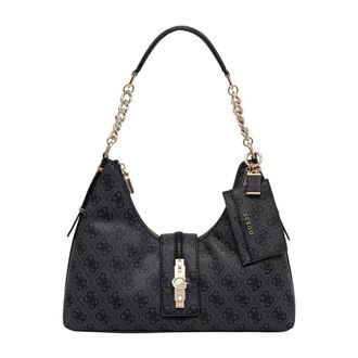 Guess Borsa Hobo Yvonne - - Bags - Donna - Grigio - ONE SIZE