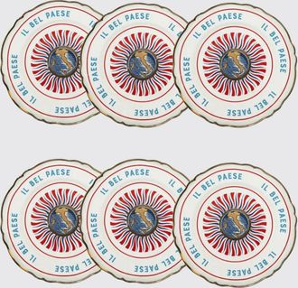 BITOSSI HOME Set 6 piatti Italia Bitossi Home in porcellana