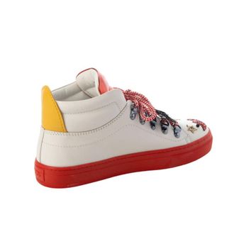 Tod's Embellished Leather High-Top Sneakers