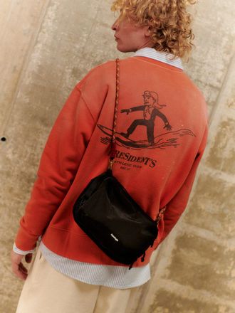 President's Crew sweater Mr.Surfer Painter mandarin