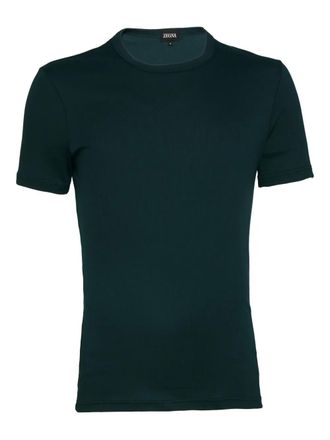 Ermenegildo Zegna ribbed T-shirt - Green