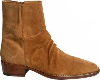 Amiri Mens Stack Boot In Tan