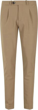 Roberto Ricci Design Surflex Winter Chino Pence Pant - Heren - Chinos - Bruin - L - Leer - Broeken