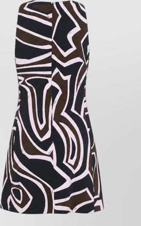 Pucci printed sleeveless mini dress