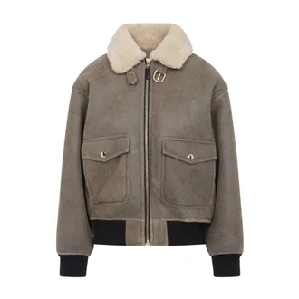 Celine Celine, Dames, Jassen, Bruin, Maat: XS Leer