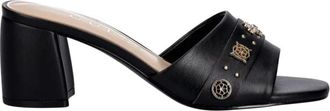 Guess Gauri Slide - Dames - Muiltjes - Zwart - 41 EU - Schoenen