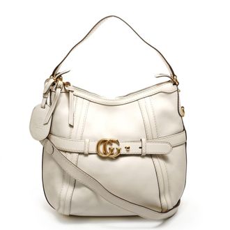 Gucci White Shoulder Bag Tote Bag (Pre-Owned)