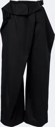 J.W.Anderson Belted wool wide-leg pants
