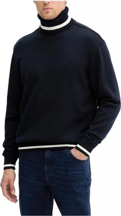 Paul & Shark Wool Turtleneck - Heren - Coltruien - Blauw - L - Wol - Truien & Vesten