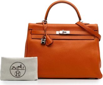 Hermès Hobo Bags - 2013 Togo Kelly II Retourne 35 - Gr. unisize - in Orange - für Damen