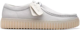 Clarks Torhill Lo Veterschoen - Heren - Veterschoenen - Wit - 46 EU - Leer - Schoenen