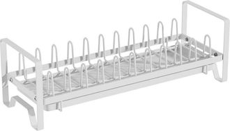 OEM Escurridor De Platos Blanco Pr&aacute;ctico Para La Cocina, Escurridor De Platos Funcional, Estante De Almacenamiento Para Escurridor De Platos