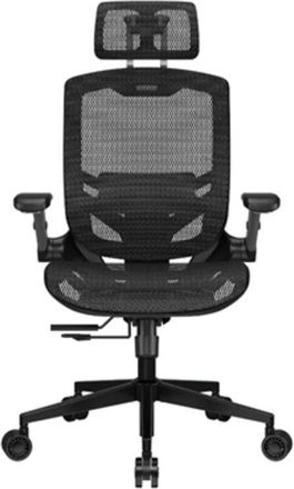 Cougar Speeder One - Silla Ergon&oacute;mica Para Videojuegos, Respetuosa Con El Cuerpo, Tela De Malla, Reposabrazos Plegables 2d, Soporte Lumbar, Altura Ajustable,