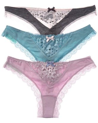 Honeydew Intimates Set Of 3 Willow Thong
