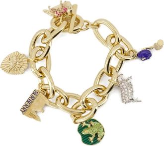 Burberry Bracciale con ciondoli - Oro