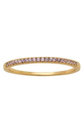 Made by Mary Birthstone Stacking Ring in Gold Vermeil at Nordstrom, Size 8