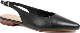 Jones Bootmaker Womens Xylia Smart Leather Court Shoes - Black - Size UK 4